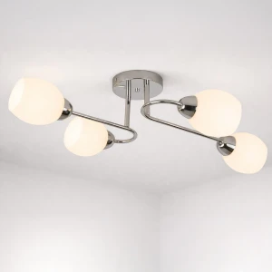 King lampa sufitowa 4xE27 chrom ML2756