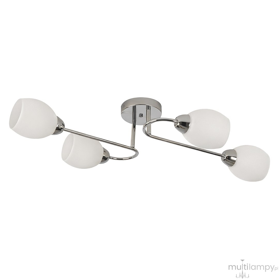 King lampa sufitowa 4xE27 chrom ML2756