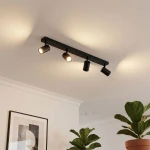 Richi lampa sufitowa spot 4xGU10 czarna