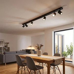 Richi lampa sufitowa spot 6xGU10 czarna