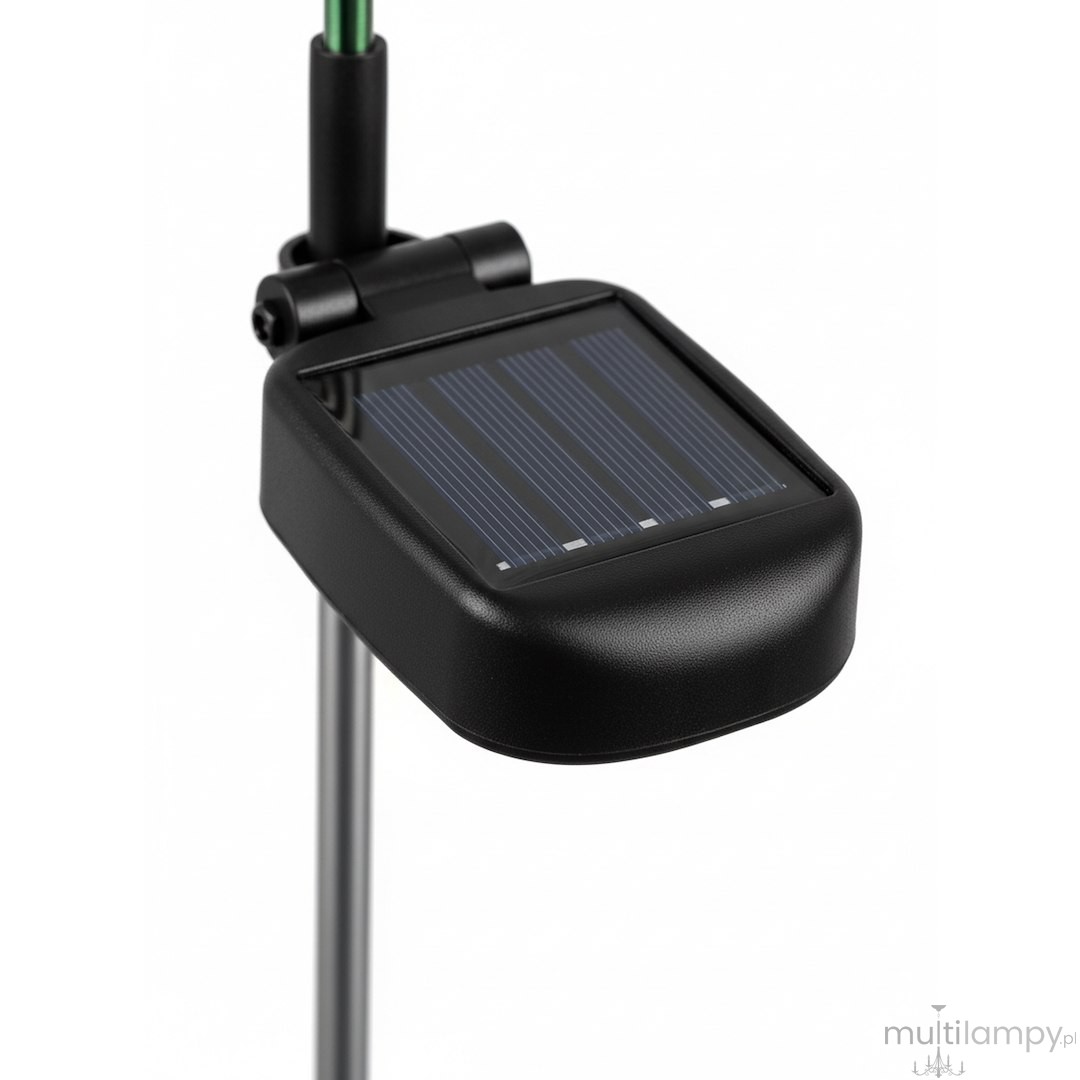 Fiber lampa solarna ogrodowa wbijana H80 LED EKO2498