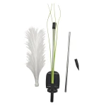 Fiber lampa solarna ogrodowa wbijana H80 LED EKO2498