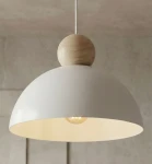 Kaki M lampa wisząca E27 biała 1677/1M