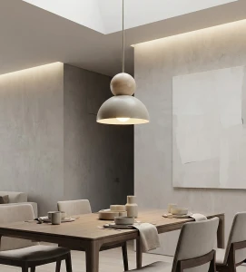 Kaki S lampa wisząca E27 mokka 1678/1S