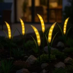 Setaria lampa solarna ogrodowa wbijana H83 LED EKO2528