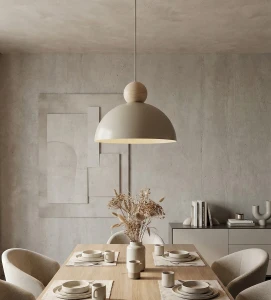 Kaki M lampa wisząca E27 mokka 1678/1M