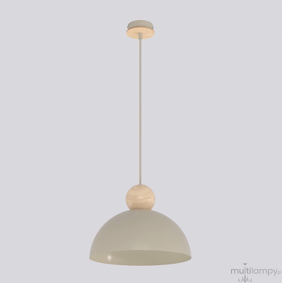 Kaki M lampa wisząca E27 mokka 1678/1M