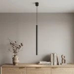 Collet lampa wisząca 1-punktowa czarna 61180