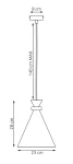 Zero lampa wisząca E27 czarna 1682/1