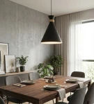 Zero lampa wisząca E27 czarna 1682/1