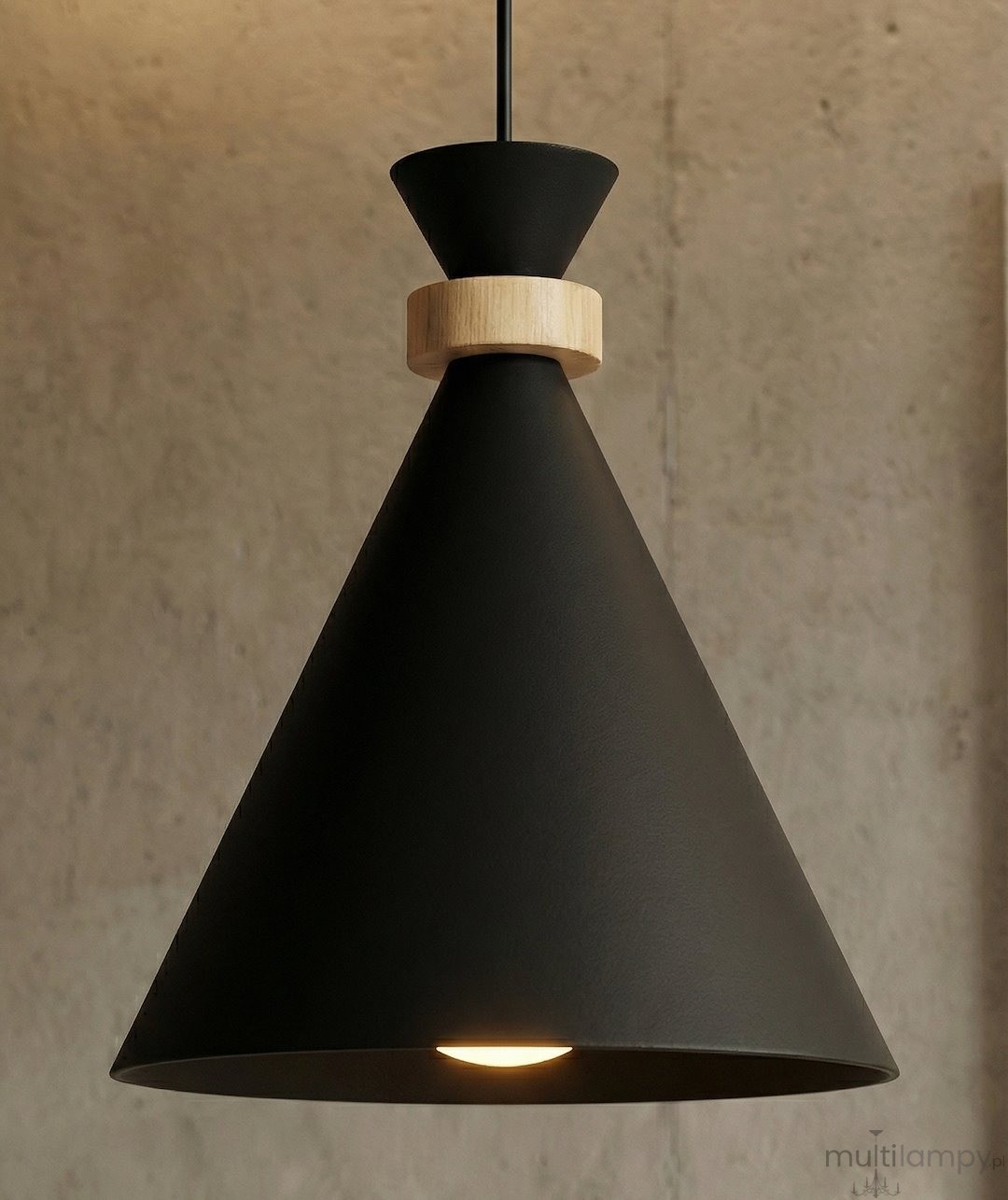 Zero lampa wisząca E27 czarna 1682/1