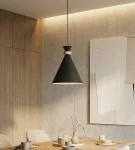 Zero lampa wisząca E27 czarna 1682/1