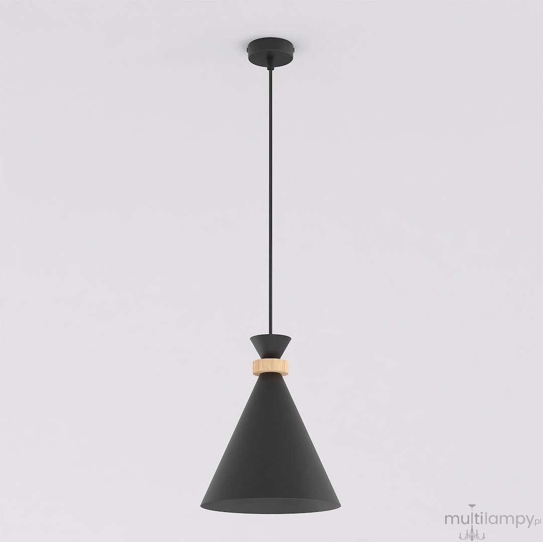 Zero lampa wisząca E27 czarna 1682/1