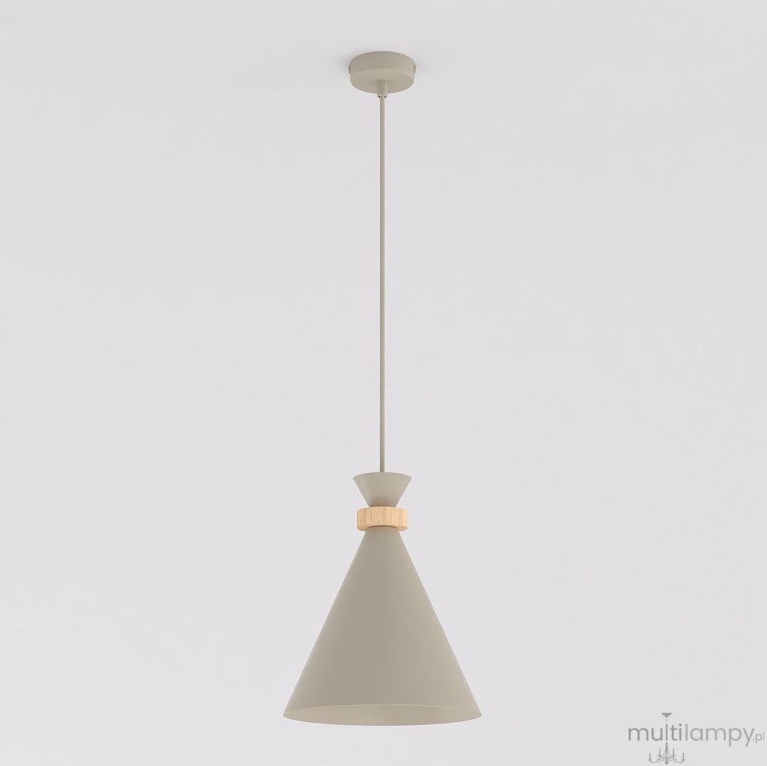 Zero lampa wisząca E27 mokka 1683/1