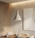 Zero lampa wisząca E27 mokka 1683/1