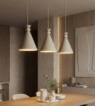 Zero lampa wisząca 3xE27 mokka 1683/3