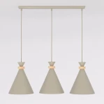 Zero lampa wisząca 3xE27 mokka 1683/3