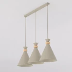 Zero lampa wisząca 3xE27 mokka 1683/3