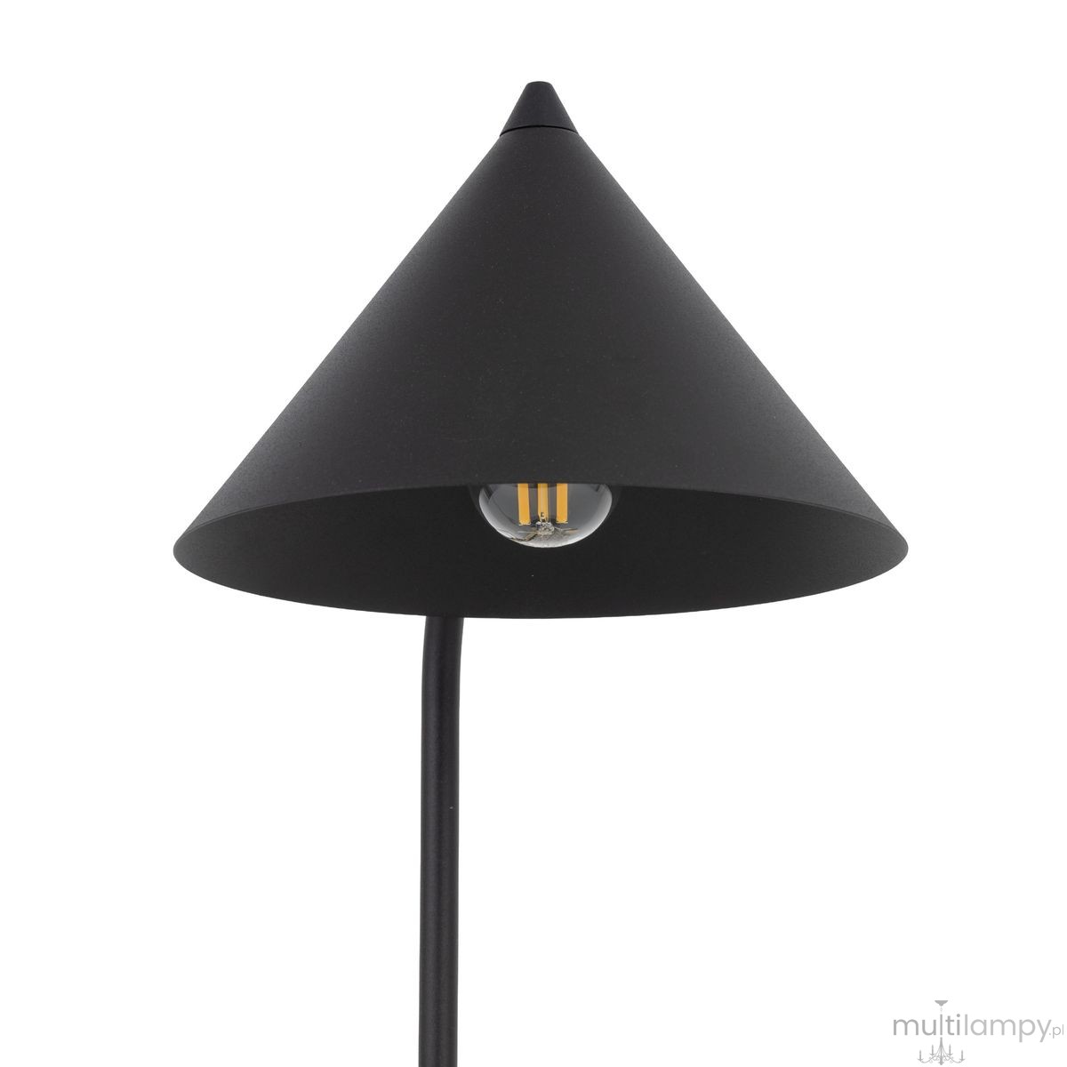 Cono lampka stołowa 1xE27 czarna 16009