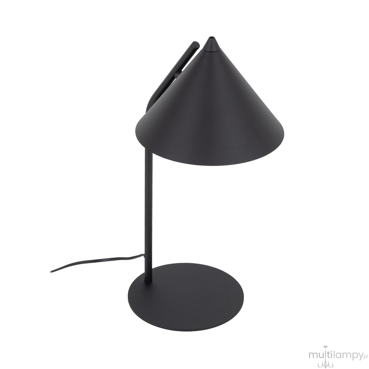 Cono lampka stołowa 1xE27 czarna 16009