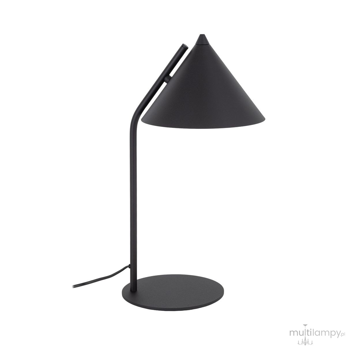 Cono lampka stołowa 1xE27 czarna 16009