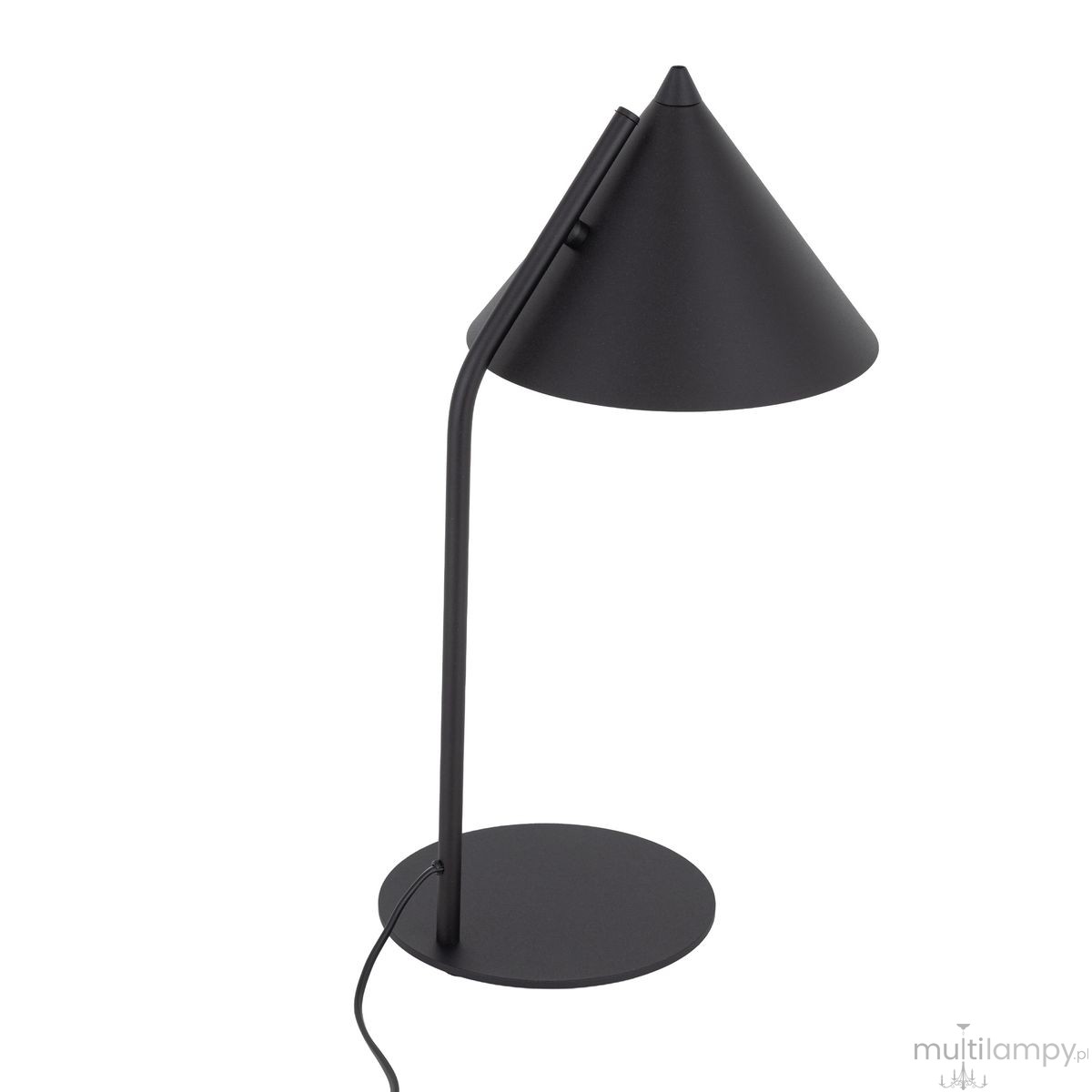 Cono lampka stołowa 1xE27 czarna 16009