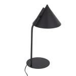 Cono lampka stołowa 1xE27 czarna 16009