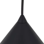 Cono D21 lampa wisząca 1xE27 czarna 10058