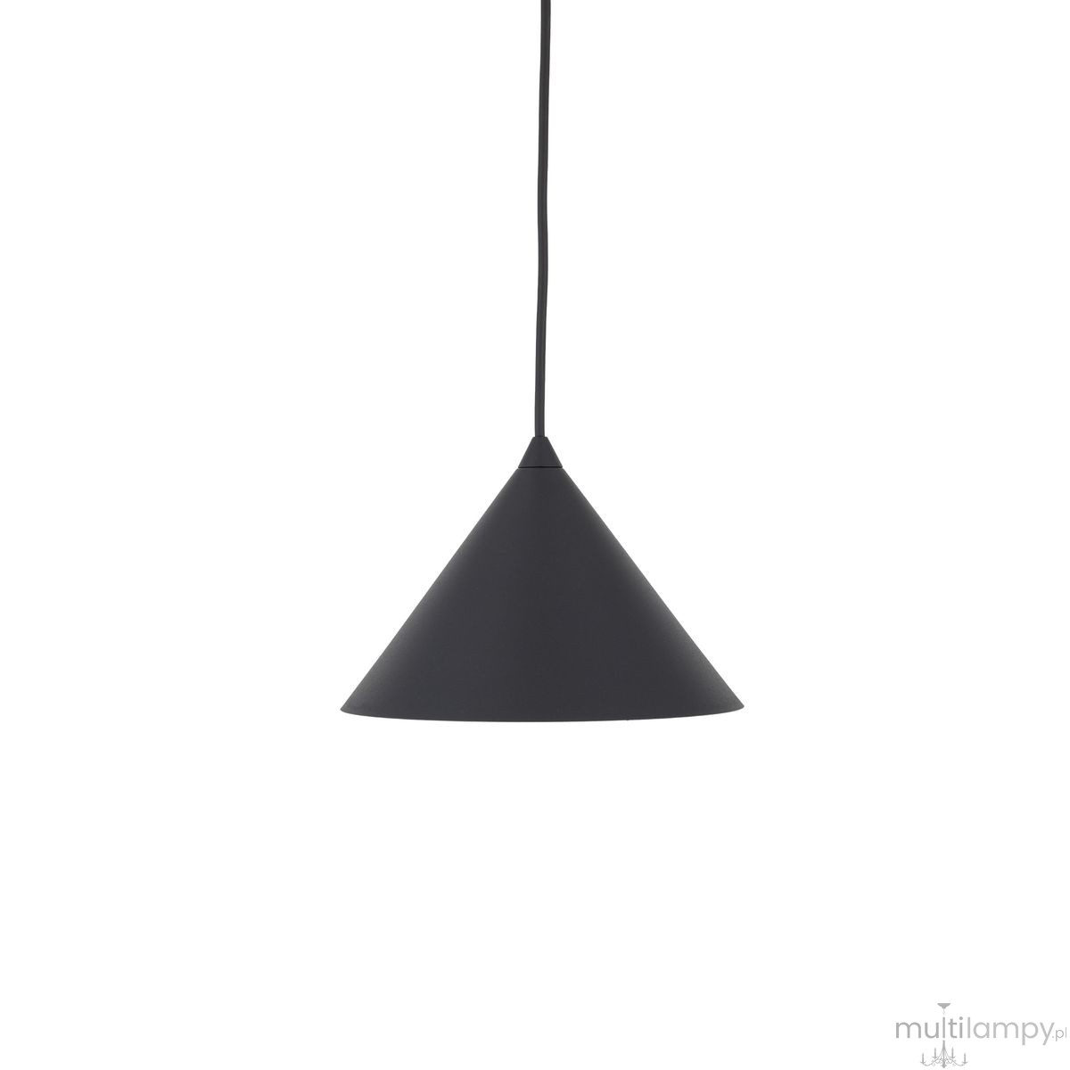 Cono D21 lampa wisząca 1xE27 czarna 10058