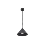 Cono D21 lampa wisząca 1xE27 czarna 10058