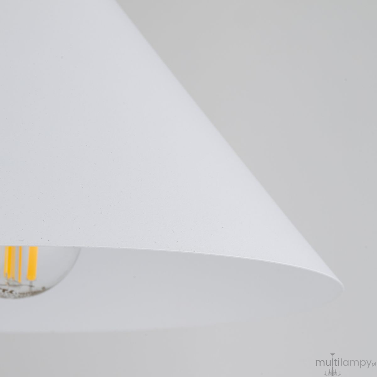 Cono D21 lampa wisząca 1xE27 biała 10007
