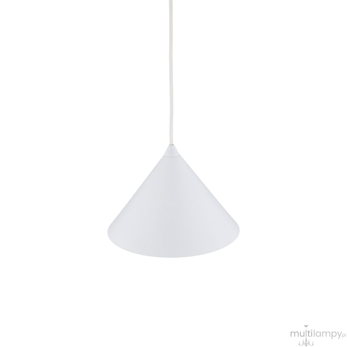 Cono D21 lampa wisząca 1xE27 biała 10007
