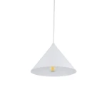 Cono D21 lampa wisząca 1xE27 biała 10007