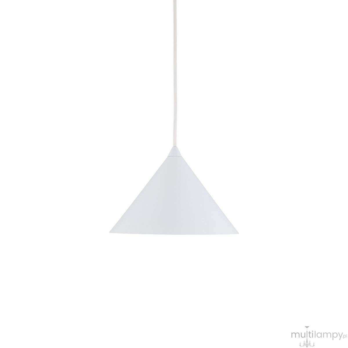 Cono D21 lampa wisząca 1xE27 biała 10007