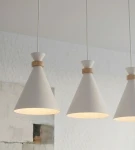 Zero lampa wisząca 3xE27 biała 1679/3