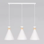 Zero lampa wisząca 3xE27 biała 1679/3