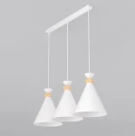 Zero lampa wisząca 3xE27 biała 1679/3
