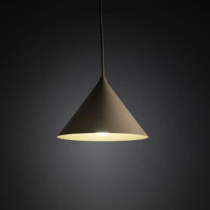 Cono D21 lampa wisząca 1xE27 beżowa 10619