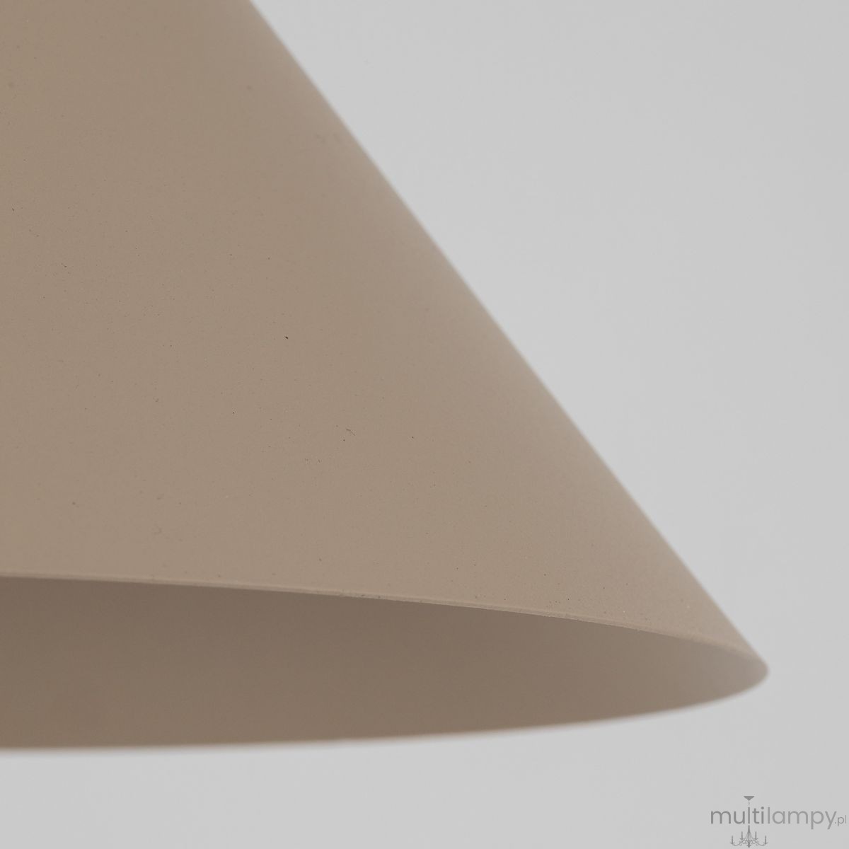 Cono D21 lampa wisząca 1xE27 beżowa 10619