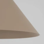 Cono D21 lampa wisząca 1xE27 beżowa 10619