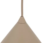 Cono D21 lampa wisząca 1xE27 beżowa 10619