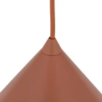 Cono D21 lampa wisząca 1xE27 ceglana 10076