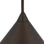 Cono D21 lampa wisząca 1xE27 brązowa 10073