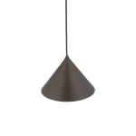 Cono D21 lampa wisząca 1xE27 brązowa 10073