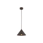 Cono D21 lampa wisząca 1xE27 brązowa 10073