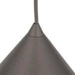Cono D21 lampa wisząca 1xE27 szarobrązowy 11375