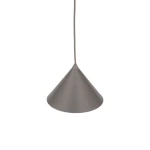 Cono D21 lampa wisząca 1xE27 szarobrązowy 11375