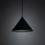 Cono D26 lampa wisząca 1xE27 czarna 6630