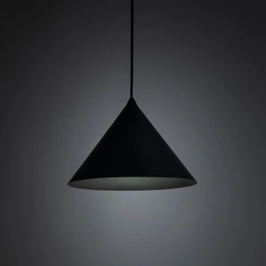Cono D26 lampa wisząca 1xE27 czarna 6630