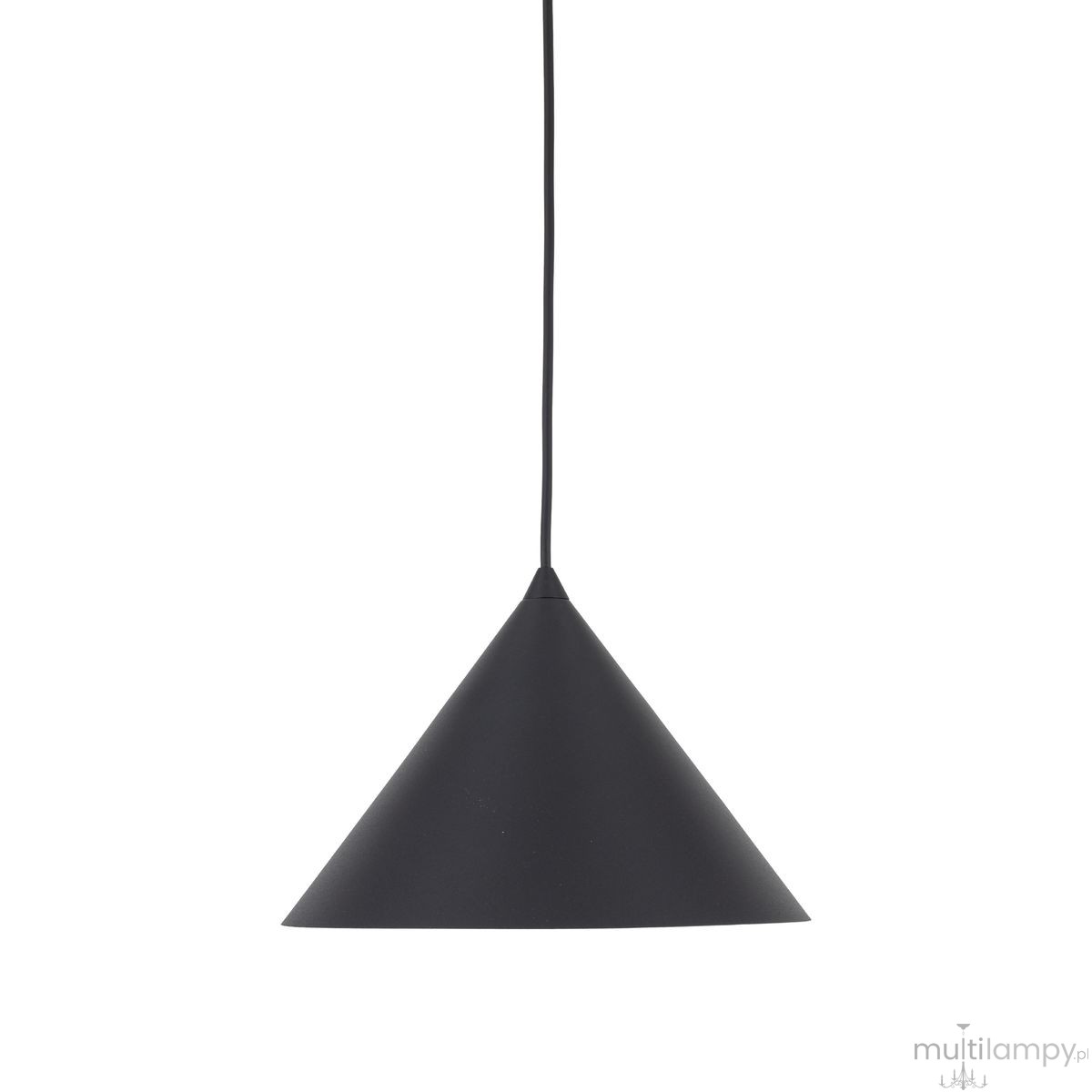 Cono D26 lampa wisząca 1xE27 czarna 6630